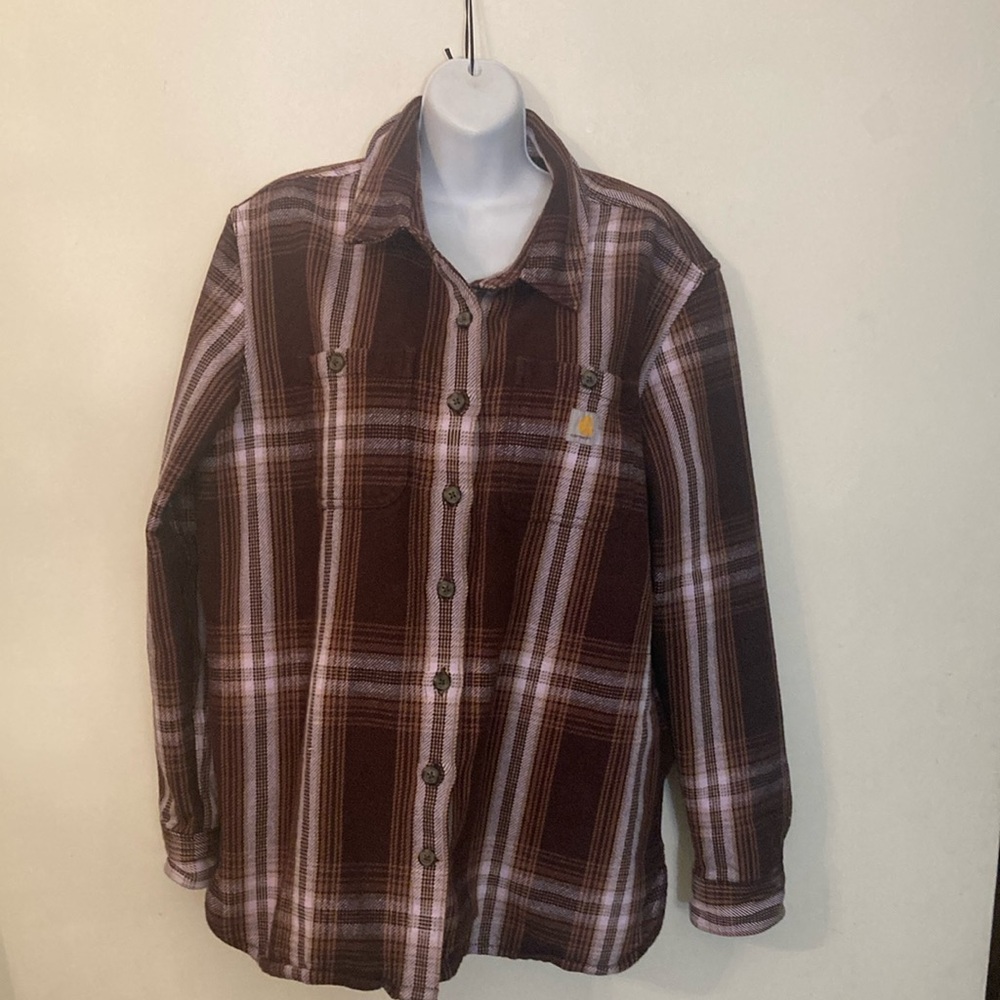 Carhartt heavy weight twill shirt loose fit